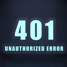 Błąd 401 Unauthorized Error. Nie masz uprawnień do dostępu do tej strony.