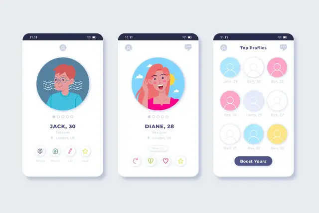 Aplikacja randkowa z profilami Jacka i Diane. Czy Tinder jest darmowy? Zobacz profile użytkowników i zacznij szukać!